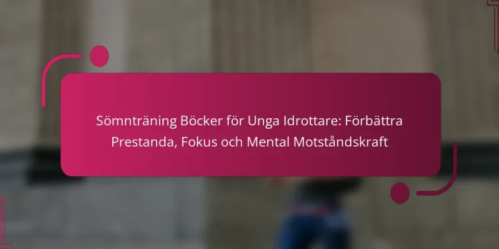 Sömnträning Böcker för Unga Idrottare: Förbättra Prestanda, Fokus och Mental Motståndskraft